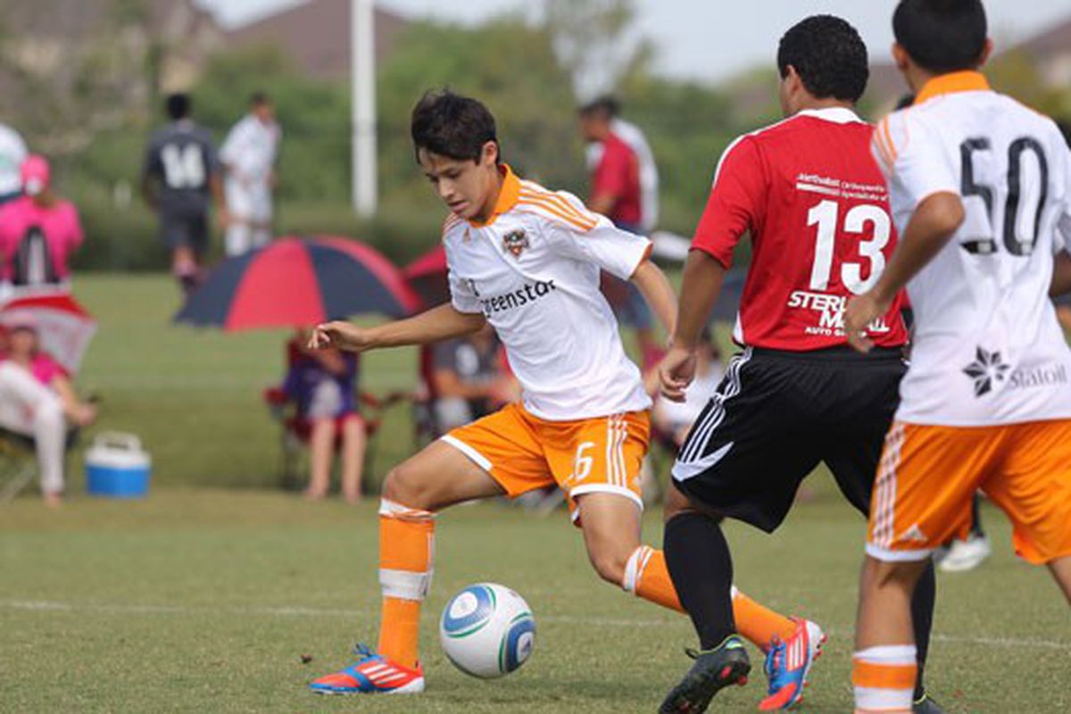 Christian Lucatero will try and help the Dynamo U-16's advance to the Academy Championship