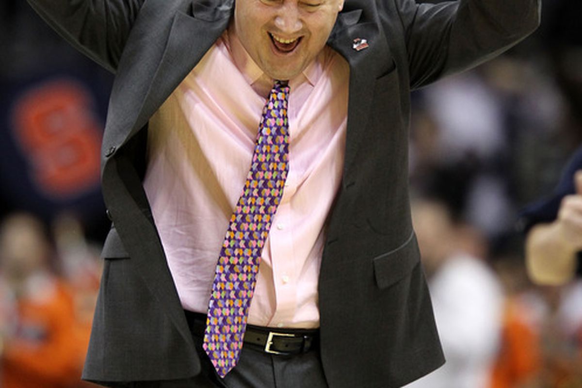 Credit where credit's due: that was a sick burn on Andy Katz, Coach.