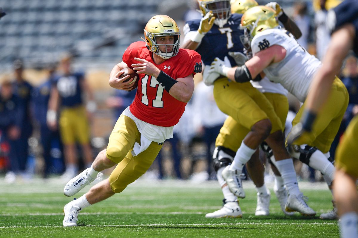 NCAA Football: Notre Dame Blue-Gold Game