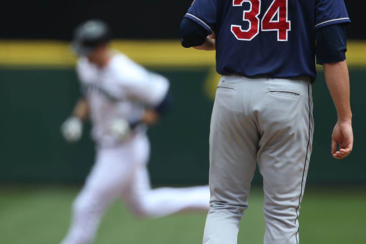 One of three hits allowed by Zach McAllister. 