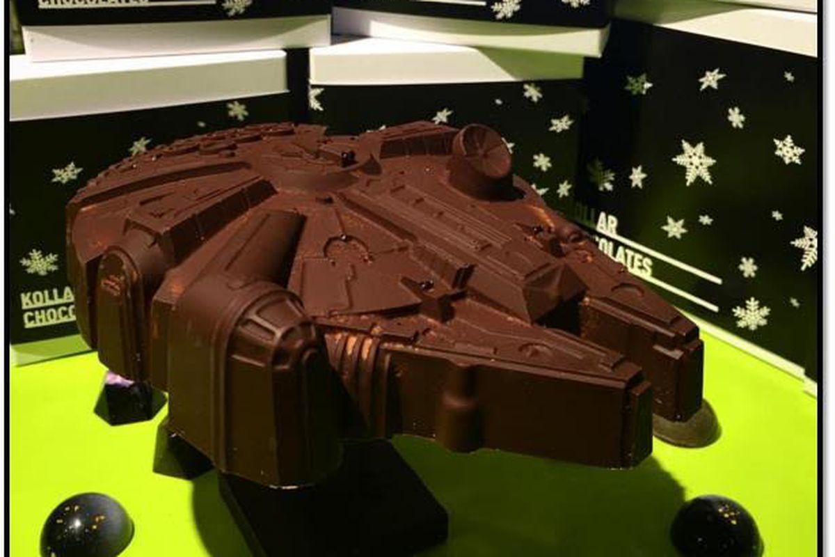 Kollar Chocolates' Millennium Falcon