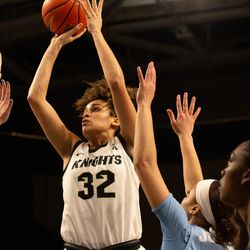 UCF took control of first place in the AAC after a 69-67 victory over Tulane on Wednesday.