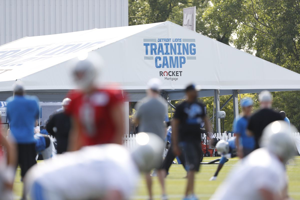 NFL: Detroit Lions-Training Camp