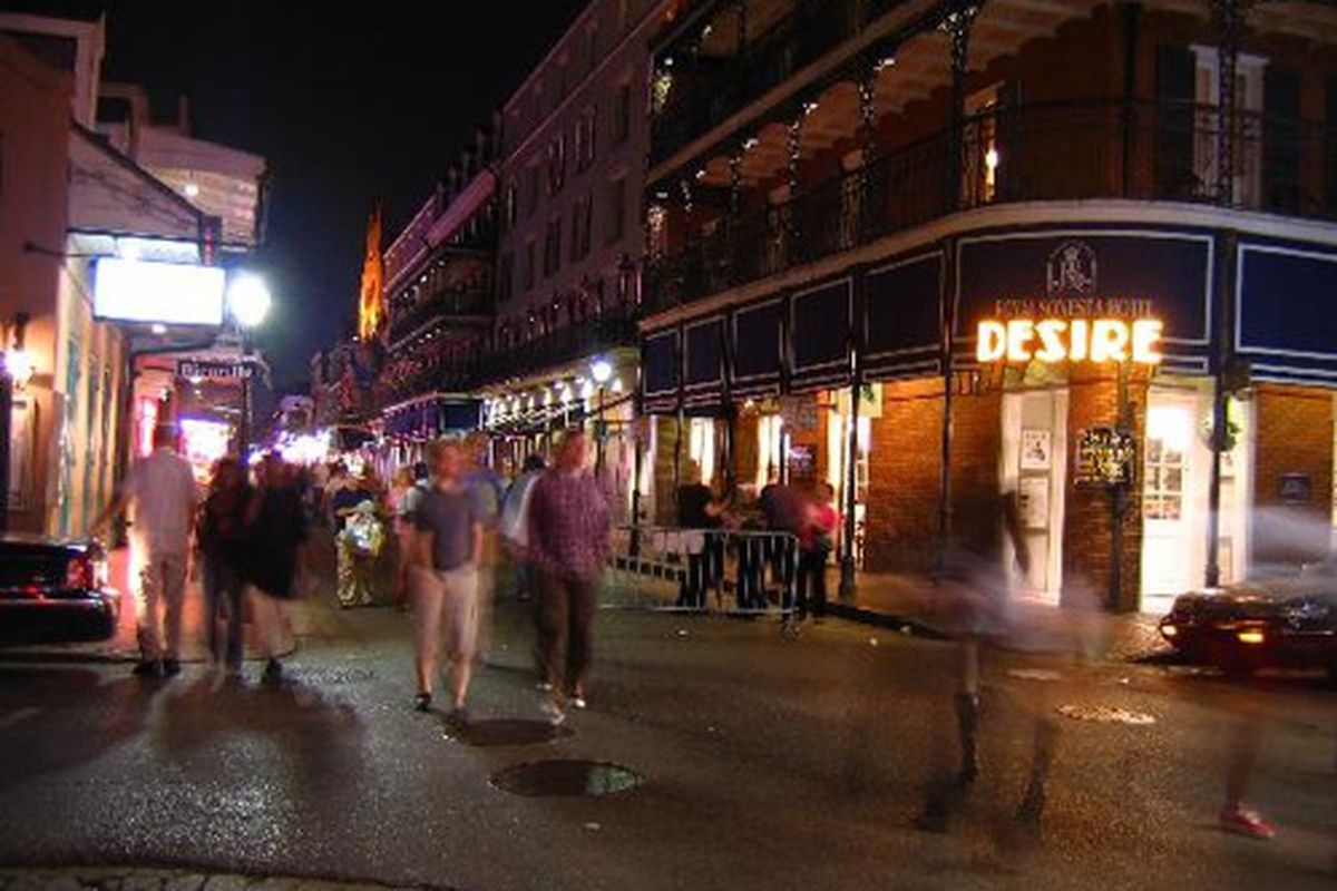 The Royal Sonesta on Bourbon Street, home of Restaurant R'Evolution, opening 2012. 