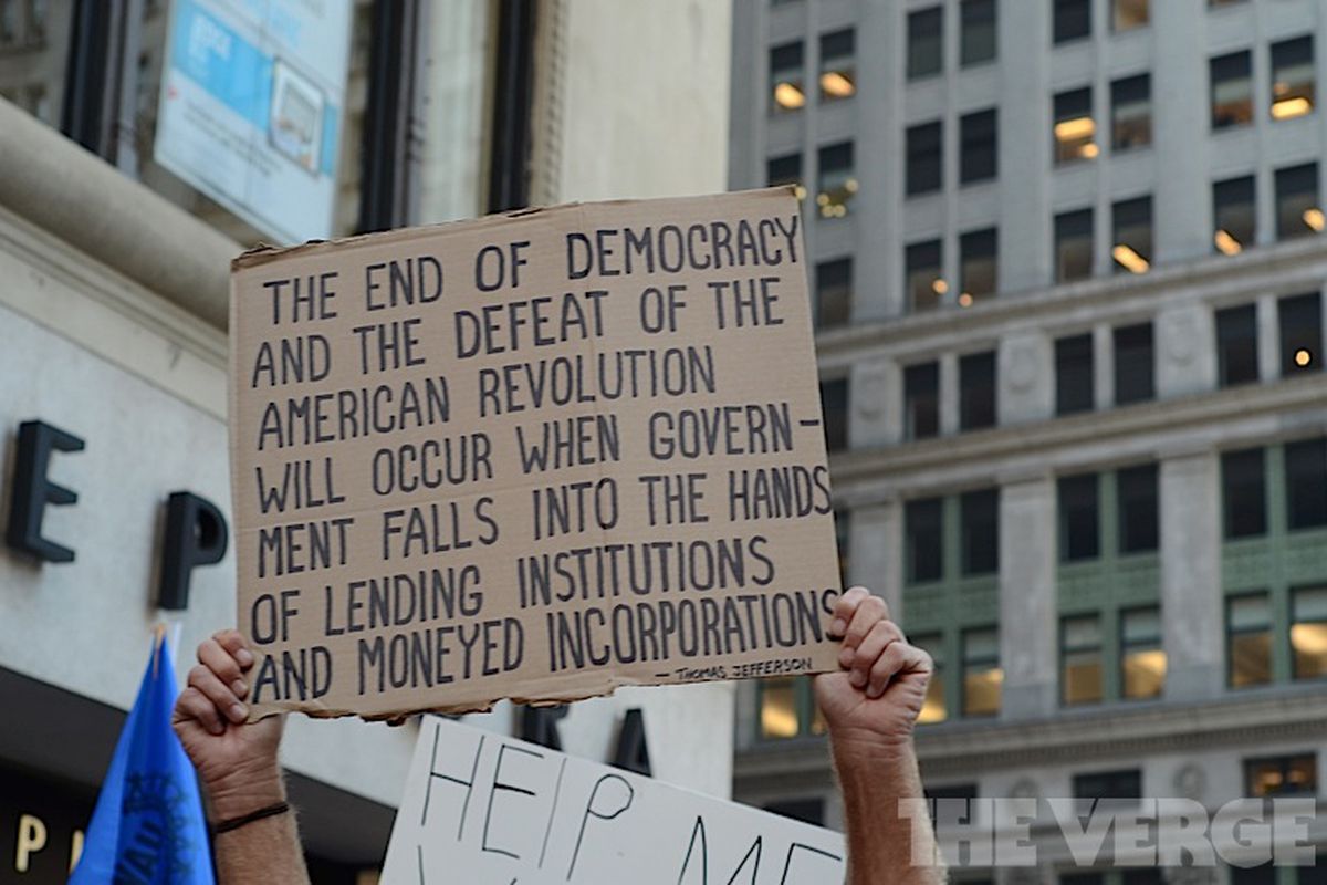 Gallery Photo: Occupy Wall Street's one year anniversary