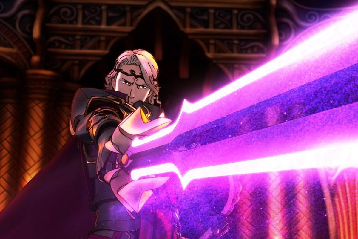 Fire Emblem Fates purple sword