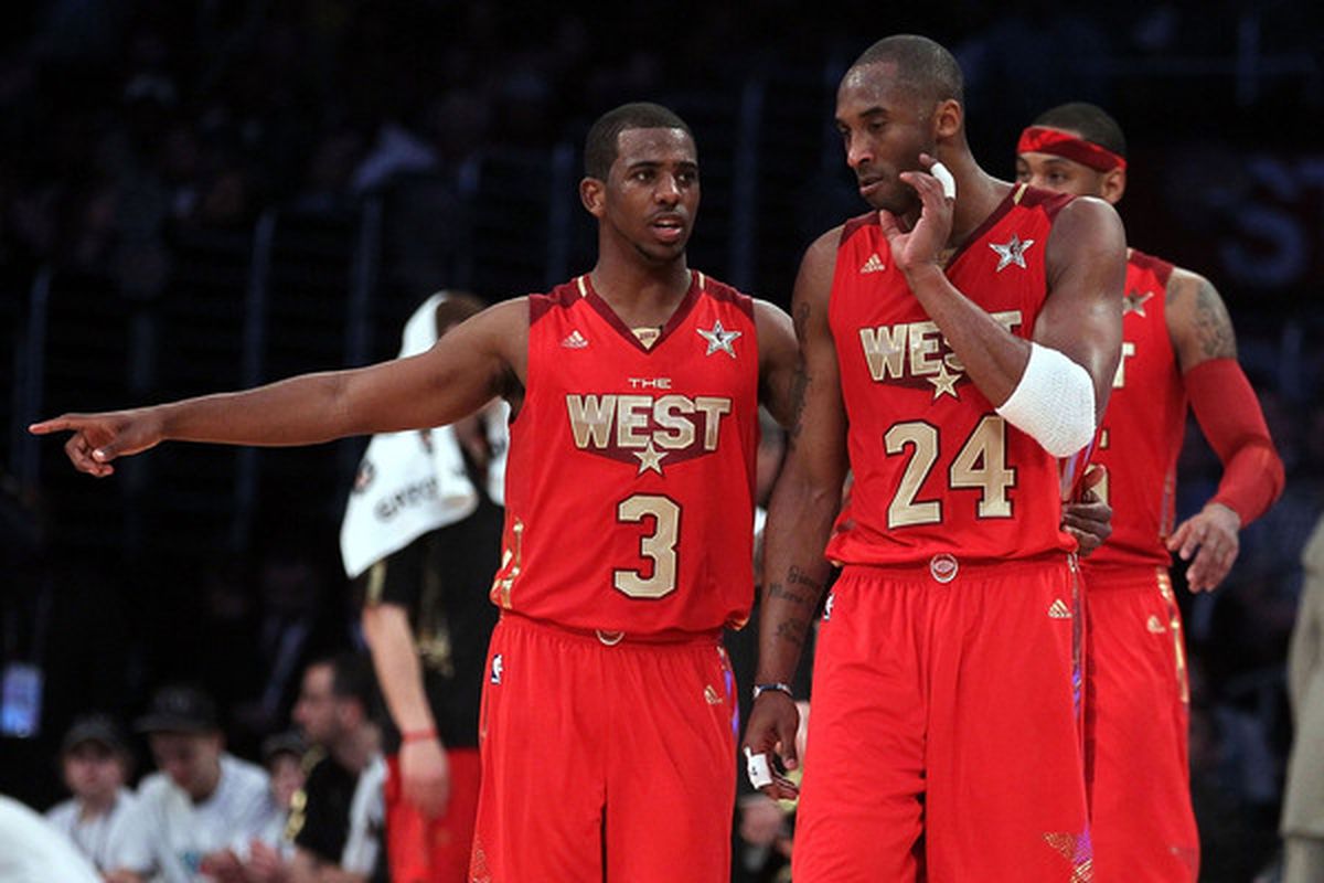 CP3: So after I throw the post entry pass, I cut across the lane and clear room for Pau?
Kobe: Yes.