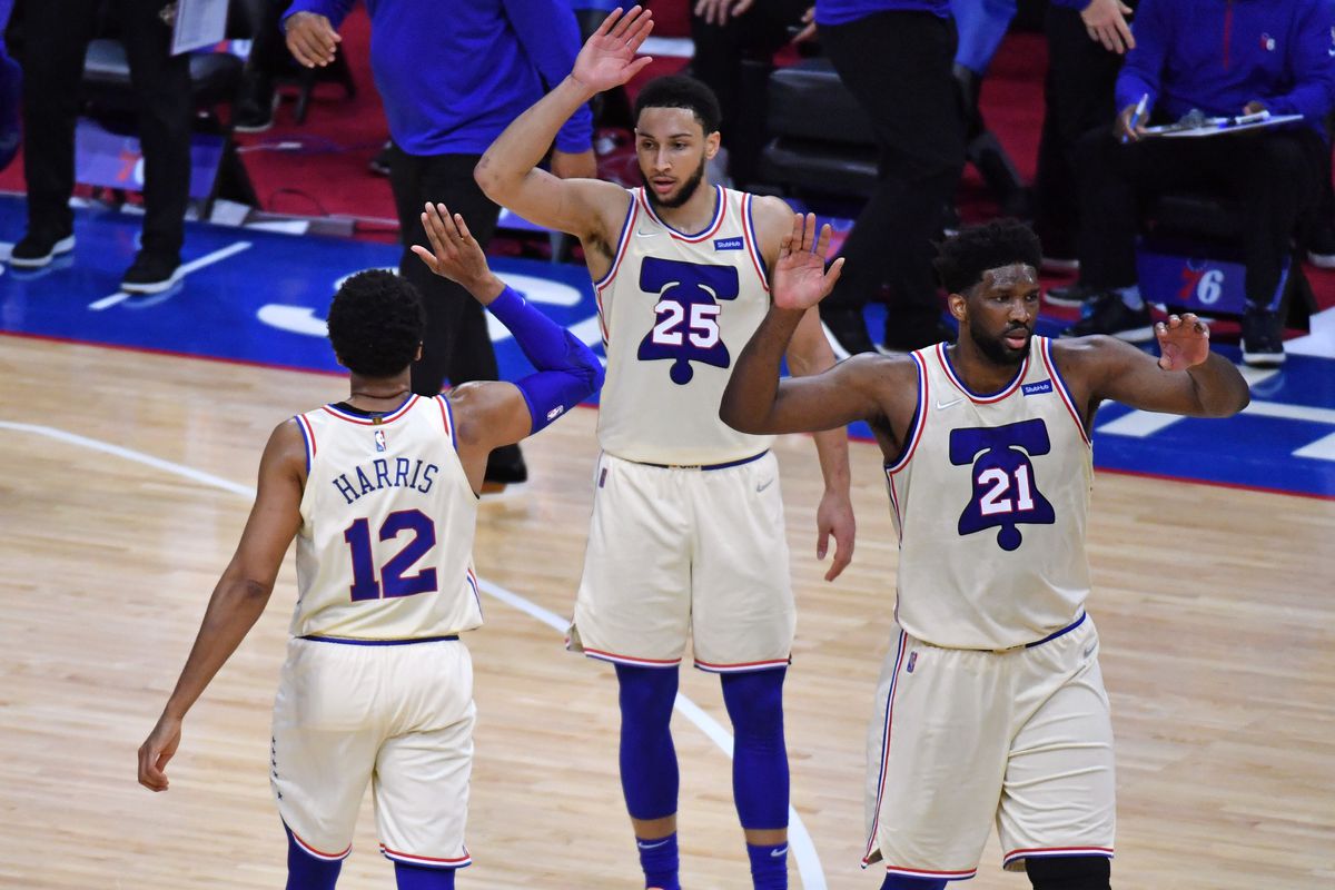 Harris, Simmons and Embiid comprise most of the Sixers’ payroll