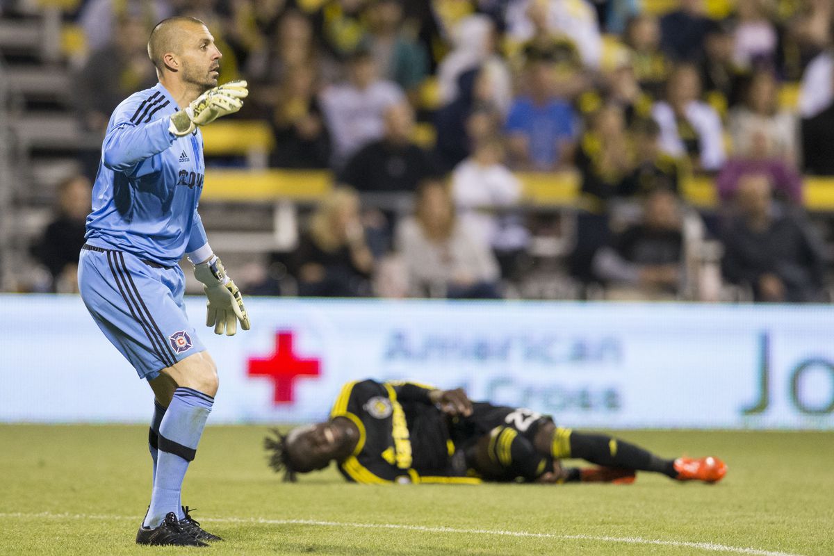 Columbus Crew SC is feeling the pain after a stoppage time stunner by Chicago Fire forced a draw Friday night.