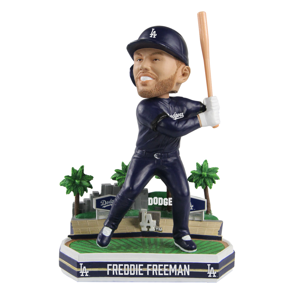 Freddie Freeman Dodgers city connect bobblehead for 2022.