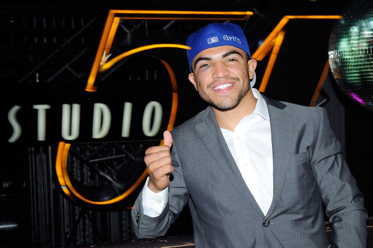 Victor Ortiz going to Showtime to face Andre Berto on February 11 is no small news. (Photo by Ethan Miller/Getty Images for Studio 54)