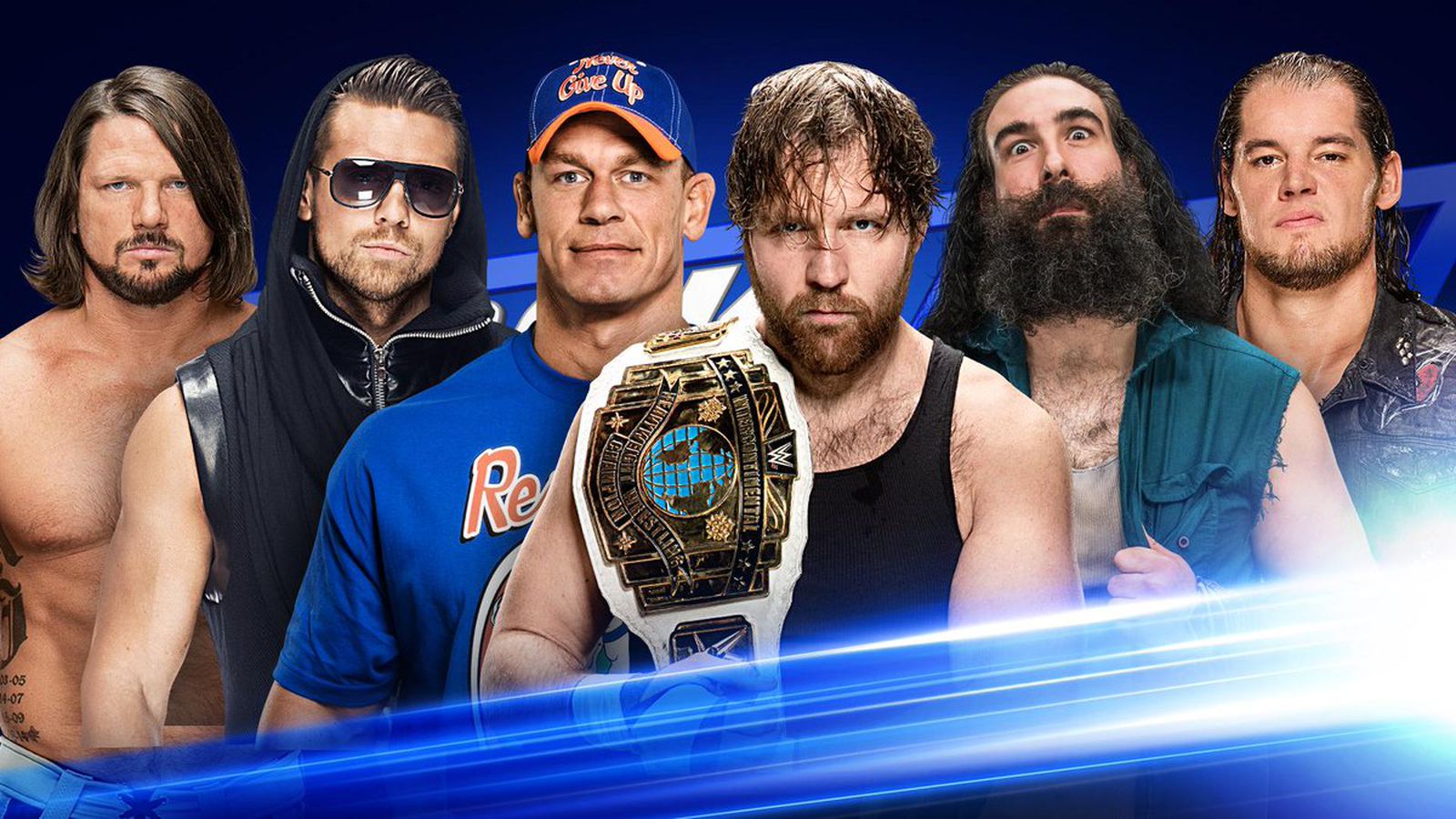 Here are the 10 wrestlers in the battle royal on SmackDown.