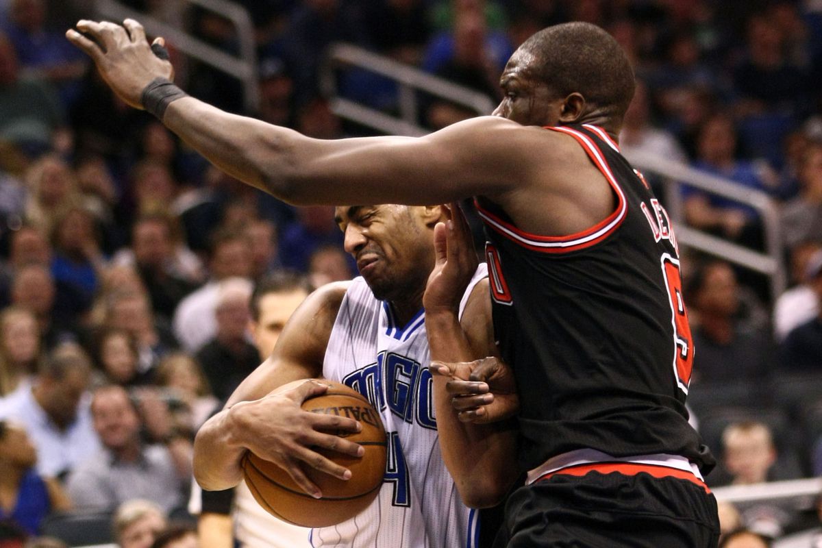 Arron Afflalo and Luol Deng