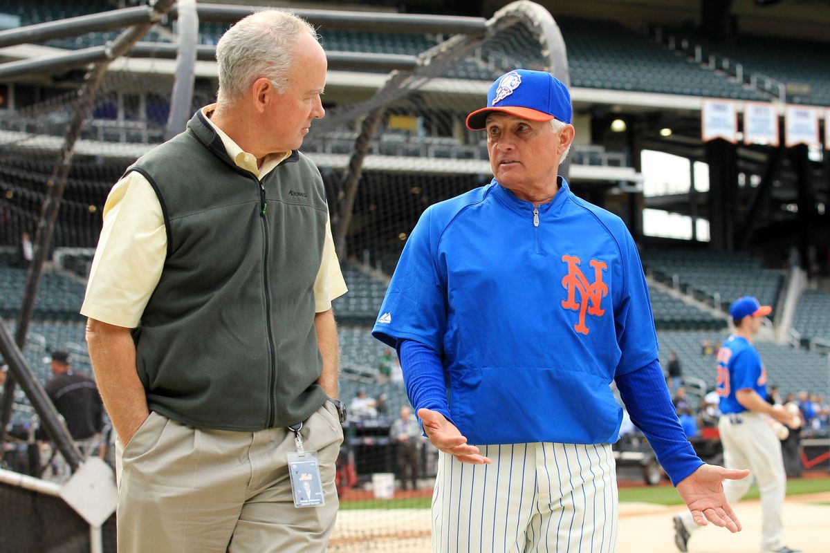 Sandy Alderson and Terry Collins