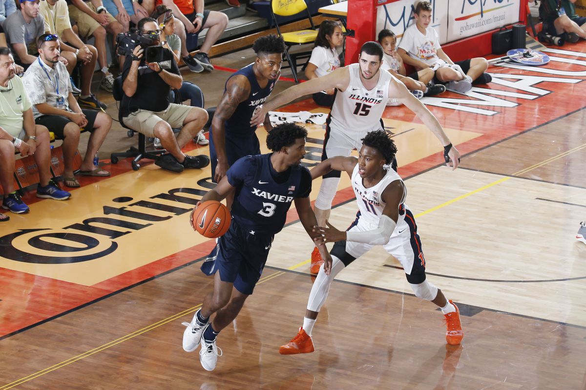 NCAA Basketball: Maui Invitational-Xavier at Illinois