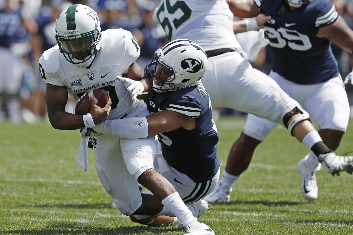 NCAA Football: Portland State at Brigham Young