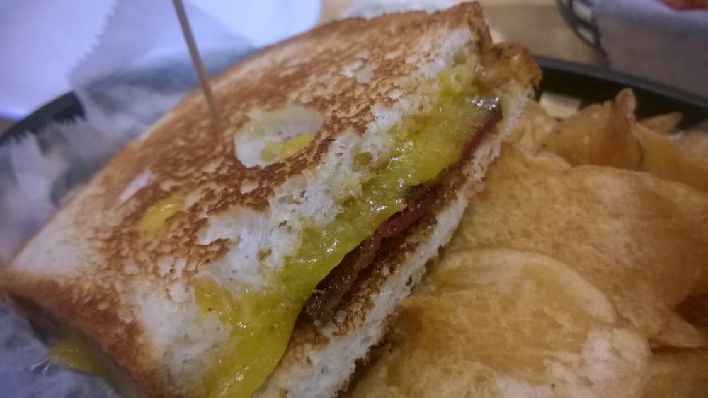 Haymaker’s grilled cheese sandwich