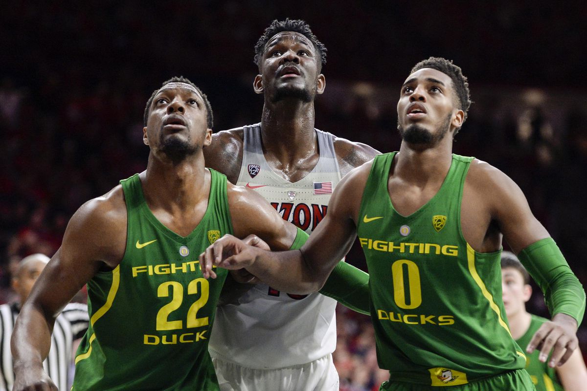 NCAA Basketball: Oregon at Arizona