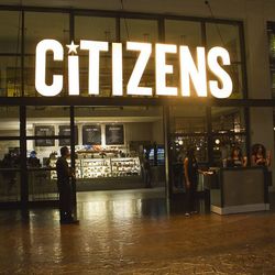 The exterior of Citizens Kitchen & Bar. 