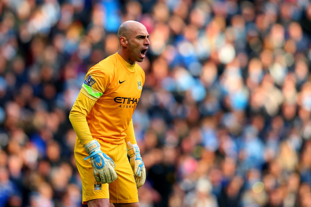 Willy Caballero, City's Argentine second keeper