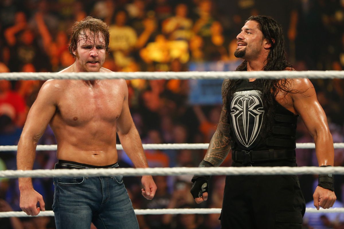 "Now you know how it feels, buddy" - Roman Reigns to Dean Ambrose?