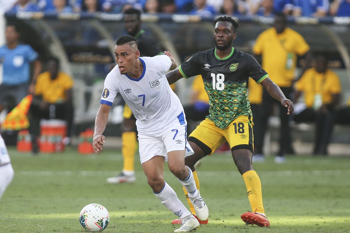 Soccer: CONCACAF Gold Cup-El Salvador at Jamaica