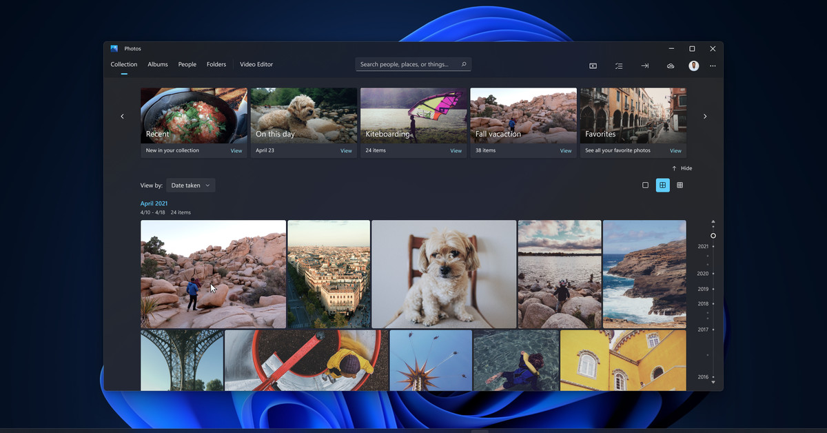 Microsoft’s new photos app for Windows 11 is a welcome redesign