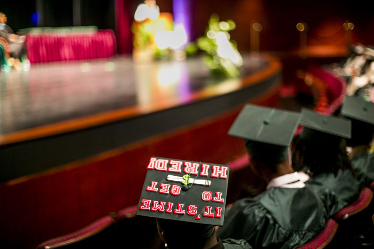 The statewide graduation rate in Michigan improved, but dipped in the Detroit school district.