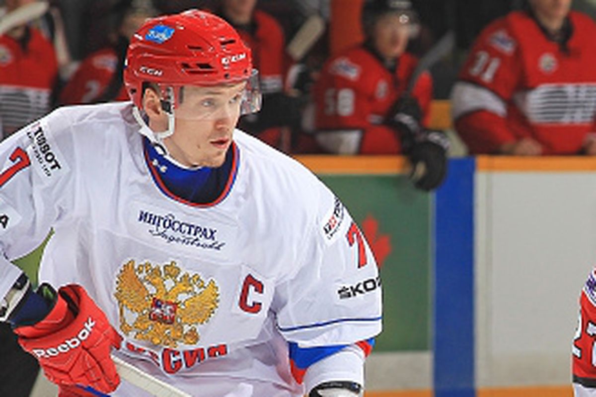 Rafikov wore the C for Russia during the Subway Super Series.
