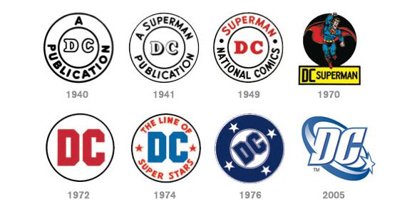 DC Logo History