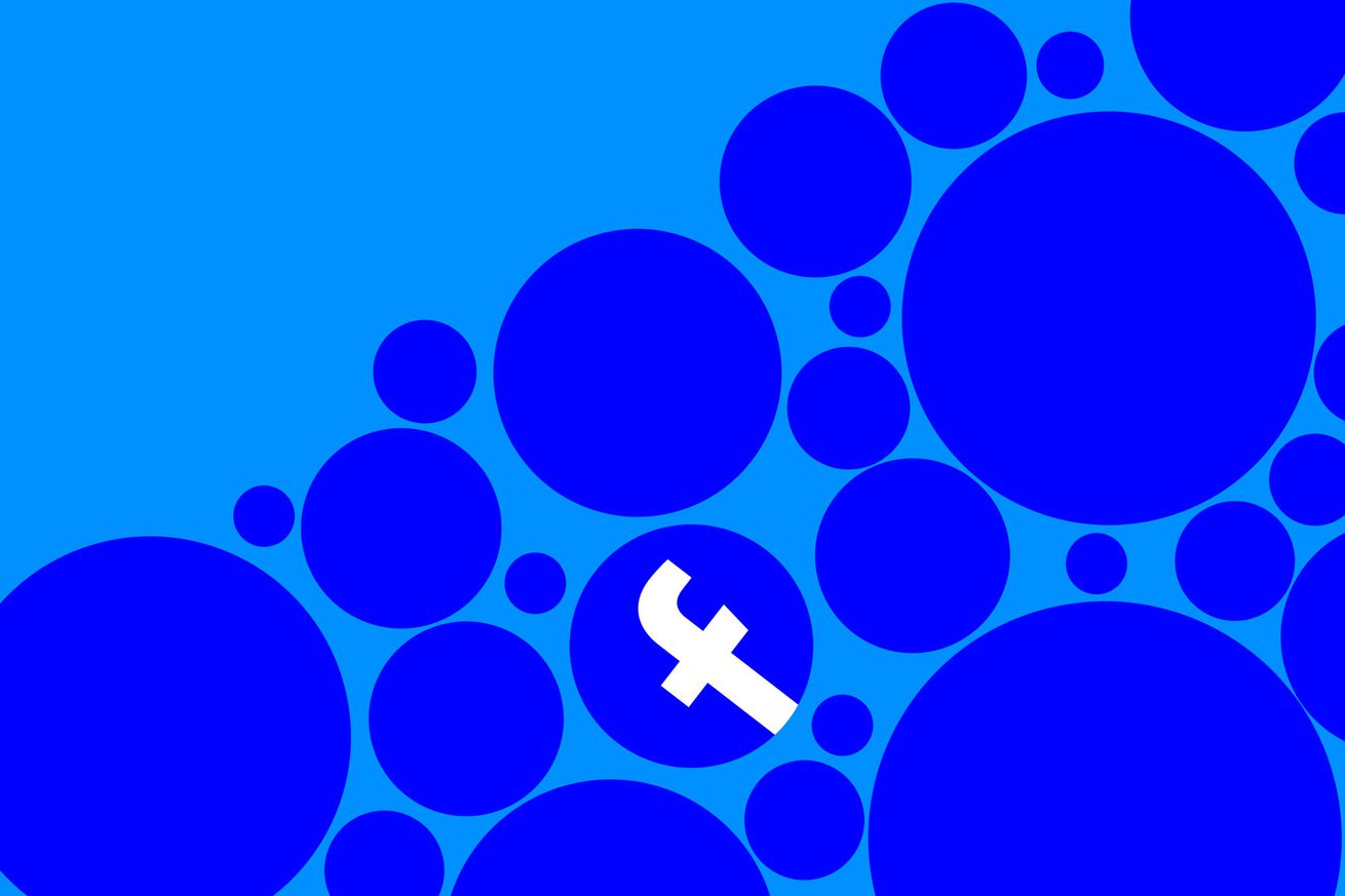 An illustration of Fb’s label on a blue background
