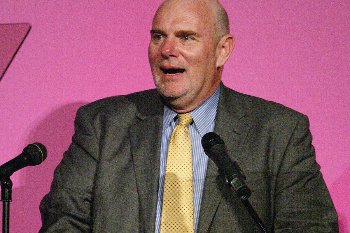 Lambda Legal Executive Director Kevin Cathcart speaks during the Lambda Legal Liberty Awards at the Egyptian Theater in 2005.