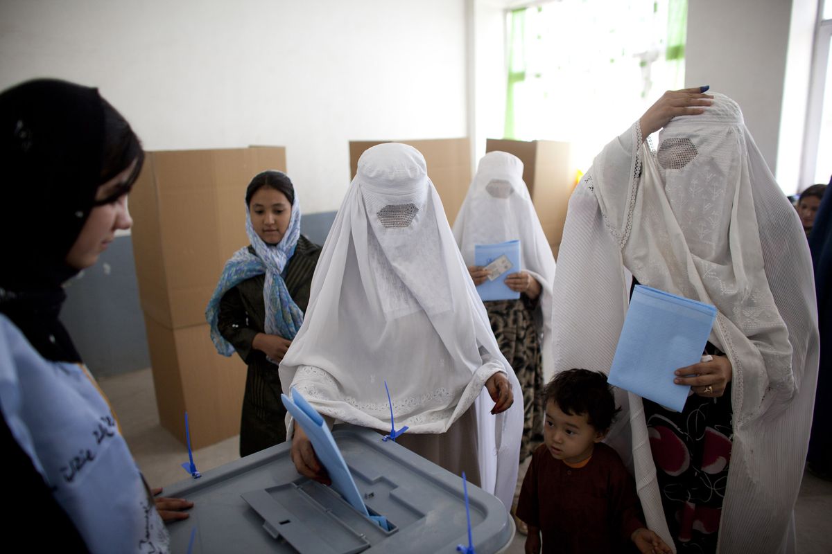 Afghans Go To the Polls For Parliamentary Elections