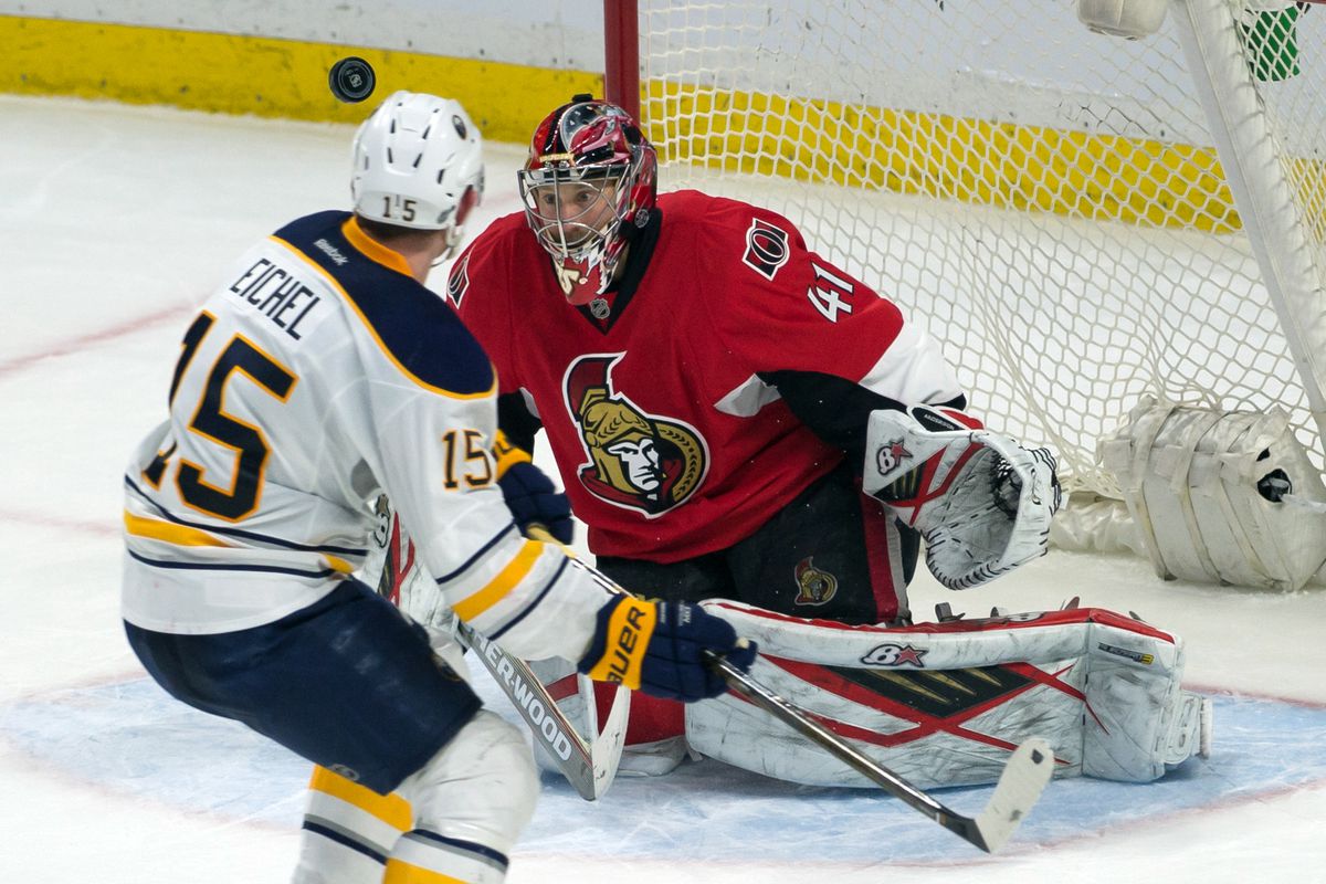 NHL: Buffalo Sabres at Ottawa Senators