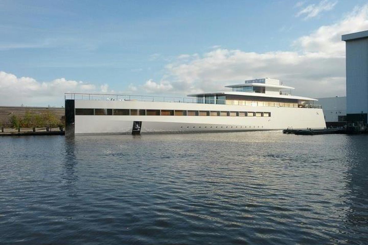 Steve Jobs yacht