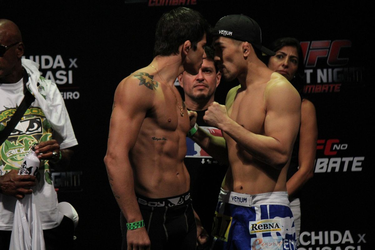 Erick Silva will try to spoil Takenori Sato's UFC debut at UFC Fight Night 36.