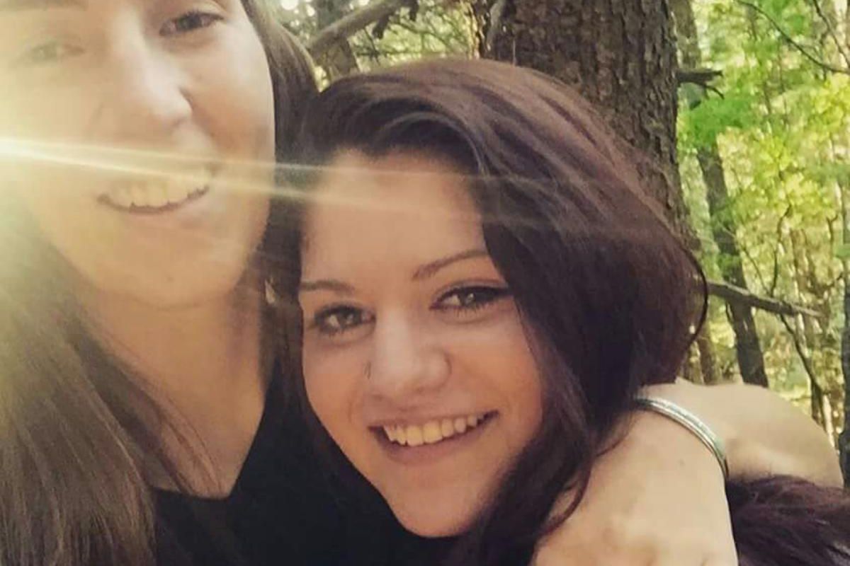 Photos of victim Hope Gabaldon, right, and her girlfriend Whitney Bodell. 