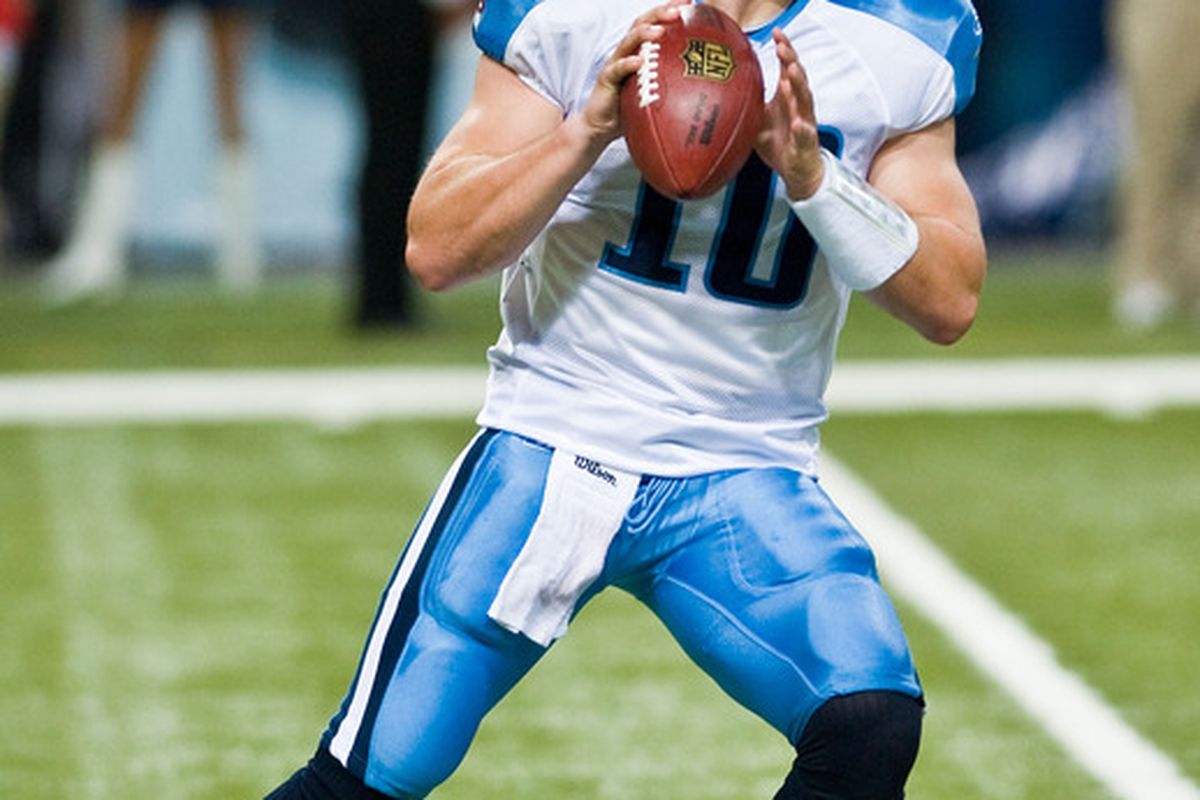 Tomorrow Jake Locker will get the chance to take the first-string guys to the gun show.