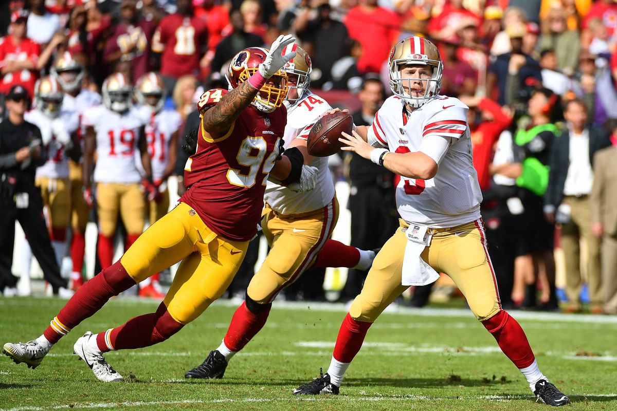 NFL: San Francisco 49ers at Washington Redskins
