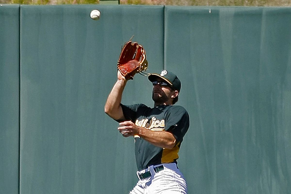 Can Shane Peterson help the A's overcome A.J. Griffin's slow start?