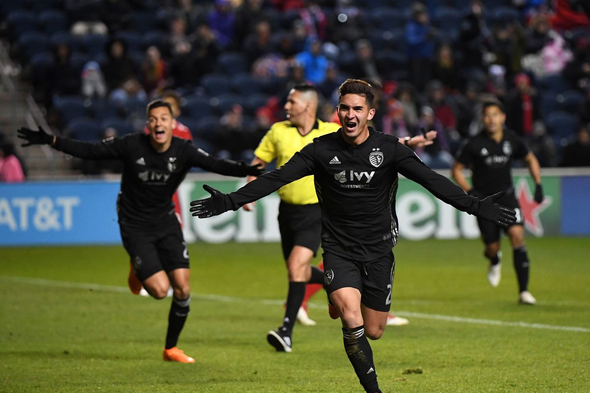 MLS: Sporting KC at Chicago Fire