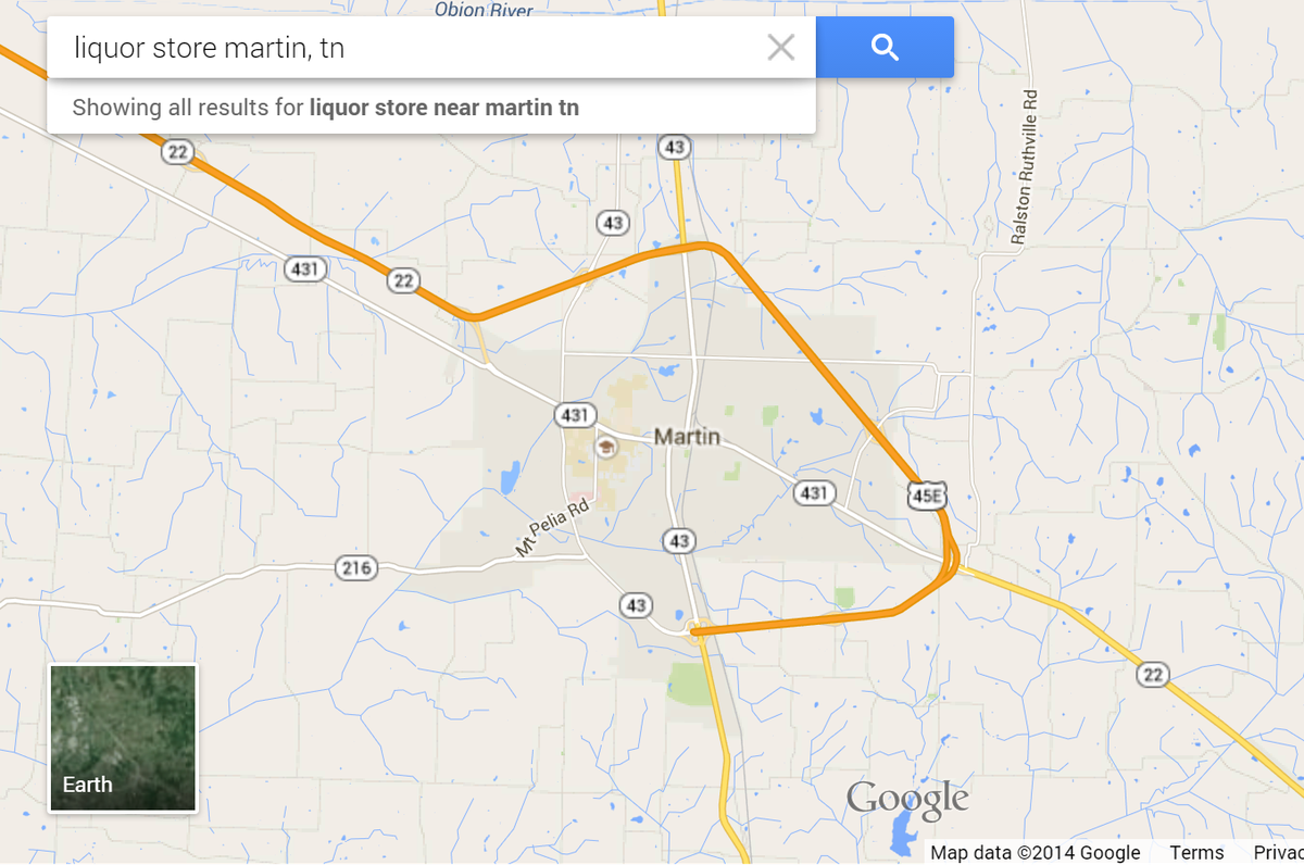 Martin map