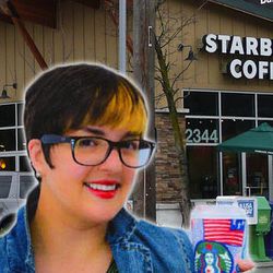 <a href="http://eater.com/archives/2013/01/09/brave-seattle-woman-to-eat-only-starbucks-for-a-year.php">Brave Seattle Woman to Eat Only Starbucks For a Year</a> 