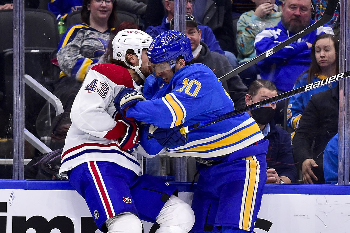 NHL: Montreal Canadiens at St. Louis Blues