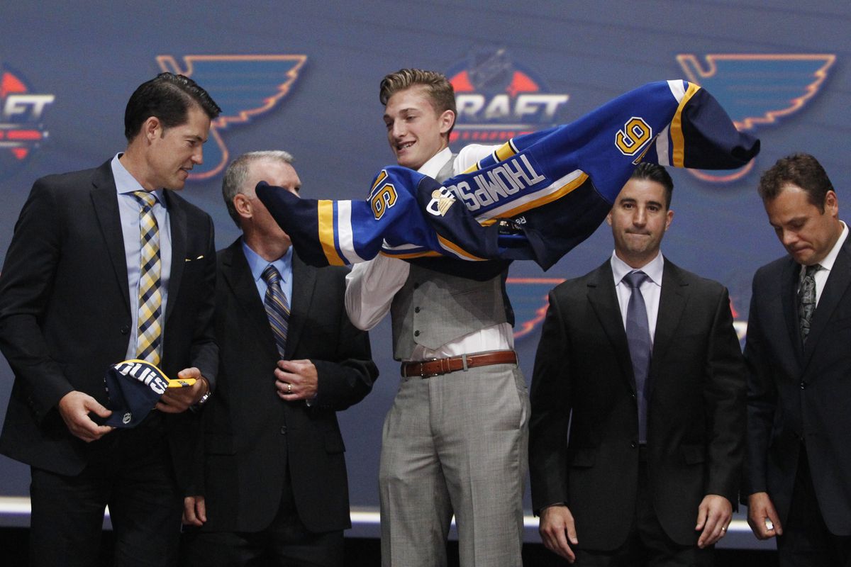 2016 first-rounder Tage Thompson has placed in the top five prospects... but where?  Photo by 