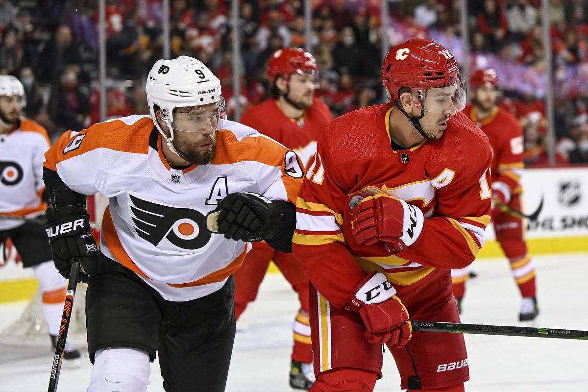 NHL: OCT 30 Flyers at Flames