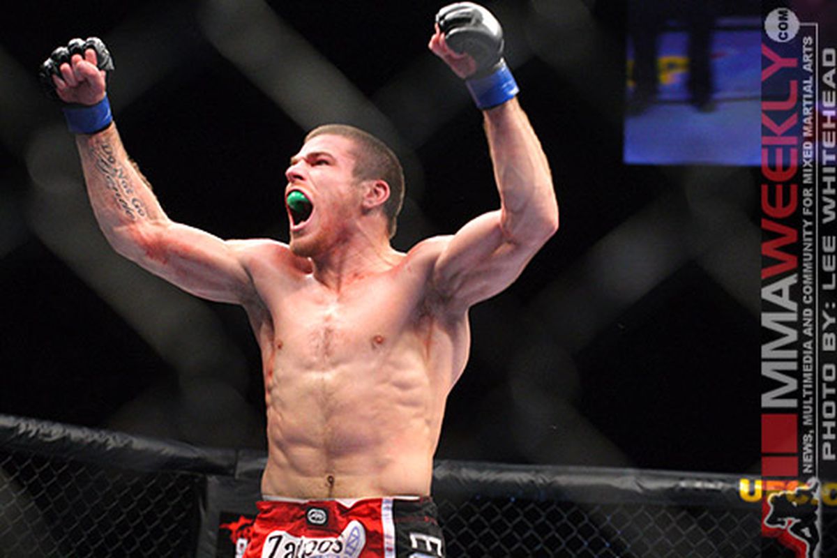 Photo by Lee Whitehead via <a href="http://mmaweekly.com/" target="new">MMA Weekly</a>.