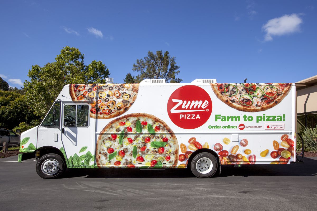 The Zume Pizza truck