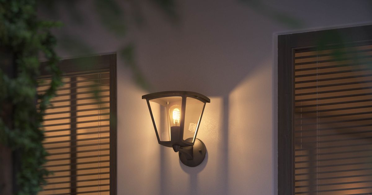 Philips Hue adds three new outdoor light fixtures to its smart lighting line