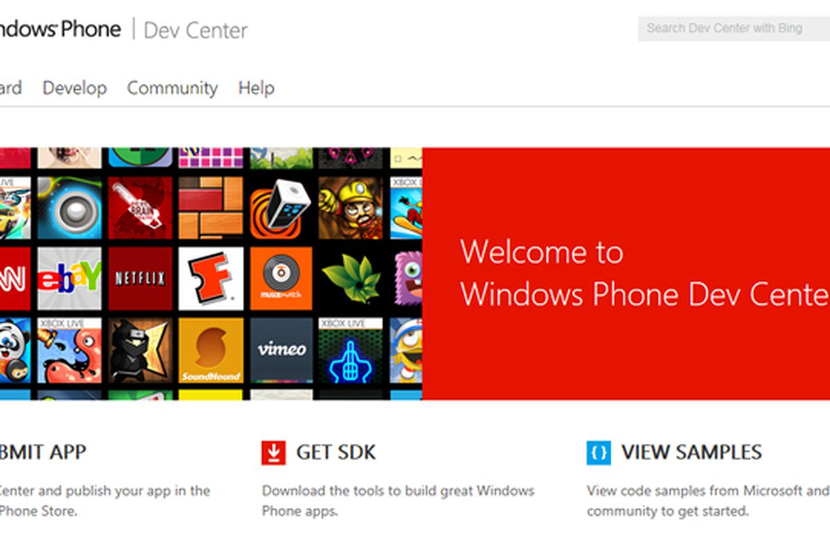 Windows Phone Developer Center